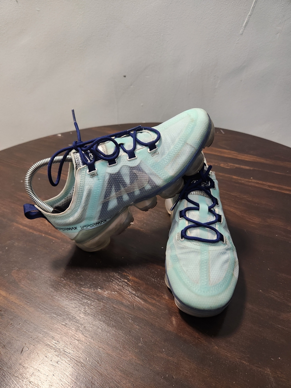 Nike Womens Air VaporMax 2019 Teal Tint/Metallic Silver AR6632 300 Size 7